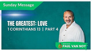 The Greatest: Love | Pastor Paul Van Noy | 09/03/2023 LIVE