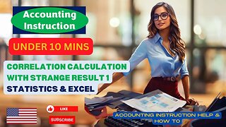 Correlation Calculation with Strange Result 1 Statistics & Excel