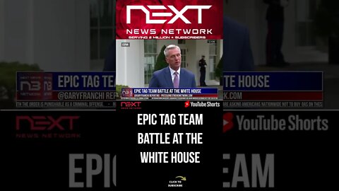 Epic Tag Team Battle at the White House #shorts