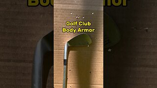 Golf Clubs as Body Armor?