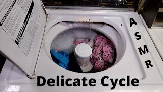 Washing Machine Sounds | Delicate Cycle | ~ ASMR ~