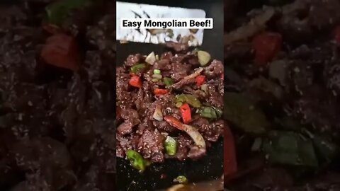 Love Mongolian beef!