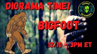 Making a Bigfoot Diorama