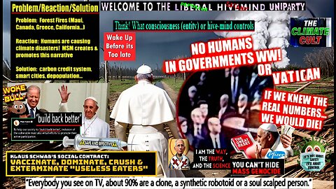 HOLY FATHER of LOCKDOWNS: Francis Will Bless the Coming Climate Lockdown (See Related Links)