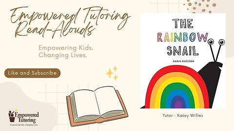 Read-Aloud: The Rainbow Snail