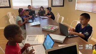 Gilbert family with 12 kids adjusts to remote learning