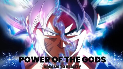 "Goku's Unleashed Potential: Mastering Ultra Instinct" The Power of the God#ultrainstinctgoku ASMV
