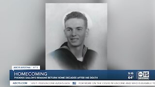 Phoenix sailor returns home nearly 80 years after attack on Pearl Harbor