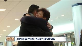 Families reunite for Thanksgiving