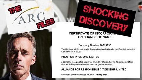 Jordan Peterson's ARC: SHOCKING DISCOVERY - The ARC Files #2