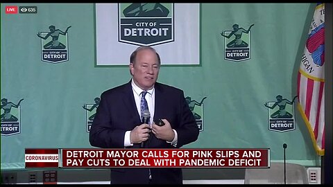 Detroit mayor calls for pink slips and pay cuts to deal with pandemic deficit