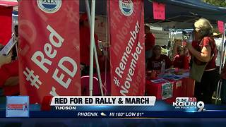 Red for Ed Rally and march to be held today