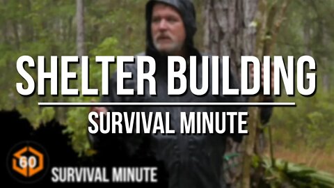 Survival Minute - Shelter building with Alan Kay and Chris Weatherman