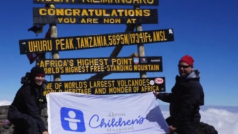 Akron Children's Hospital surgeon scales Mt. Kilimanjaro