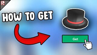 HOW TO GET THE RED BANDED TOP HAT ON ROBLOX FOR FREE!