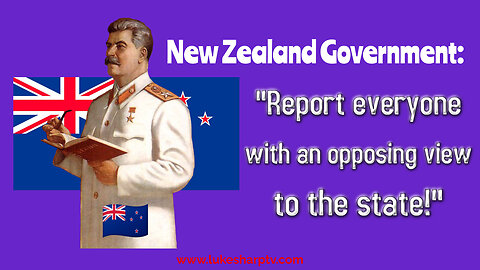 New Zealand tells citizens that conspiracy theorists are terrorists & to report them to the state!