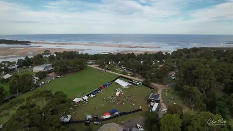 Paul Kelly Mallacoota 17 March 2022 Pre Concert Drone Video