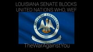 Louisiana Senate Blocks United Nations, World Health Organization & World Economic Forum