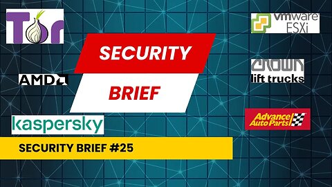 Security Brief:sim-swapper, Medibank, Panera Bread, AMD , Crown Equipment, VMware , Kaspersky banned