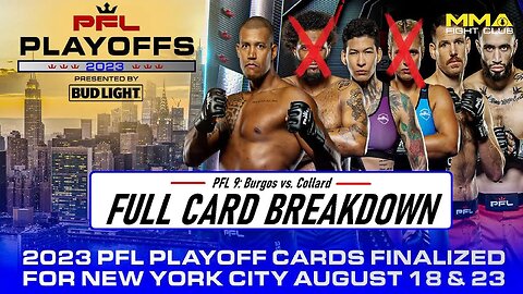 PFL 9: 2023 Playoffs - Full Card Breakdown & Predictions (REMINDER: WEDNESDAY NIGHT CARD)