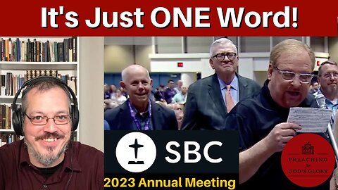 😂 Rick Warren BASICALLY believes the same as EVERYONE else... Or does he? 😂 2023 SBC Annual Meeting