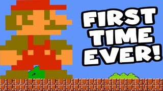 Super Mario Bros: First Time Playthrough - I've Never Played It Before!