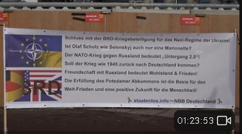 Kundgebung gegen den NATO-Krieg gegen Russland! Berlin 24. Februar 2024 - Teil 2