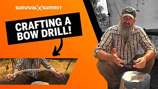 How To Craft A Bow Drill!