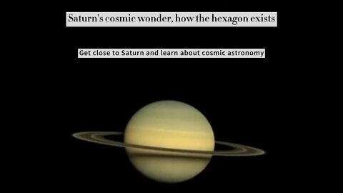 Saturn's cosmic wonder, how the hexagon exists