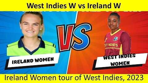 🔴Live : West Indies W Vs Ireland W 1st ODI 2023 Live | WI Vs IRE Live | Women's International Match