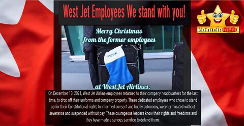 West Jet Employees We stand with you! [mirrored]