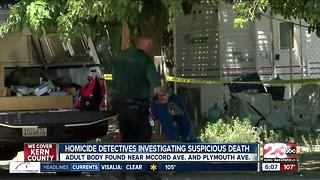 KCSO homicide detectives investigating suspicious death in Oildale