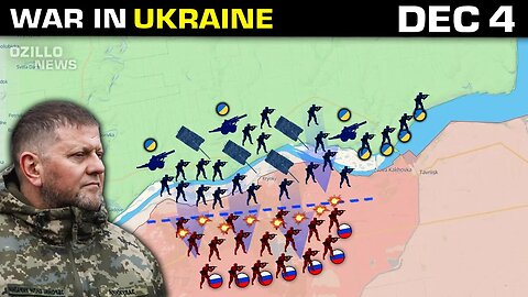 4 DEC: Ukraine's storm operations in Kherson! Russians refuse to Fight!