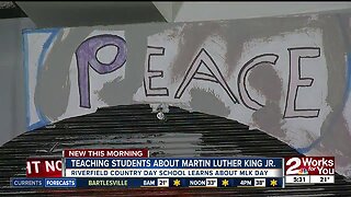 Teaching students abut Martin Luther King Jr.