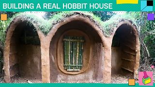 Hobbit house timelapse: A house from sticks and mud