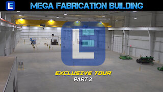 Larson Electronics - NEW MEGA Industrial Fabrication Shop Building Part 3