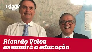 Ricardo Velez Rodriguez vai assumir o Ministério da Educação do governo Bolsonaro