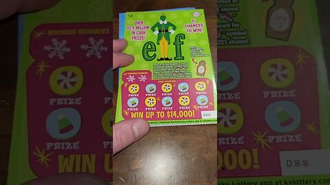 $2 Scratch Off Tickets ELF Edition!