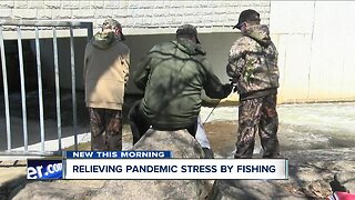 Western New Yorkers relieving pandemic stress by fishing