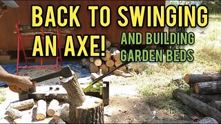 Back to Splitting Wood With an Axe - Ann's Tiny Life and Homestead