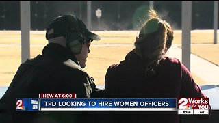 TPD looking to hire women officers