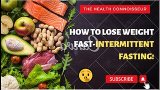 HOW TO LOSE WEIGHT FAST-INTERMITTENT FASTING!🤫🥗