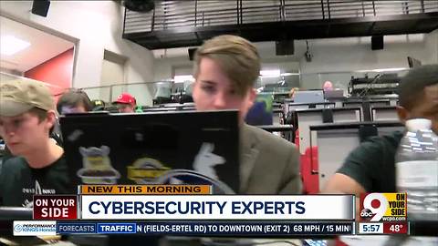 NKU cybersecurity majors test their skills in real time