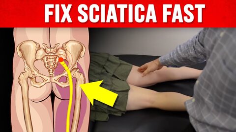 Fix Sciatica Pain FAST with 3 Simple Stretches - Dr. Berg