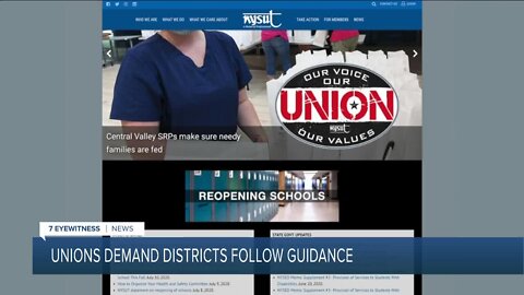 NYSUT demanding school districts abide by state reopen guidance