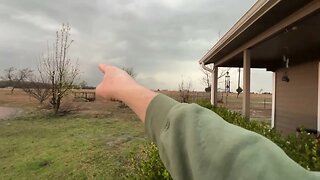 North Texas Mar 2023 Storm - Some Good Wind & Little Hail - Horses Did Fine