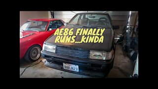 Finally finished AE86 clutch job!