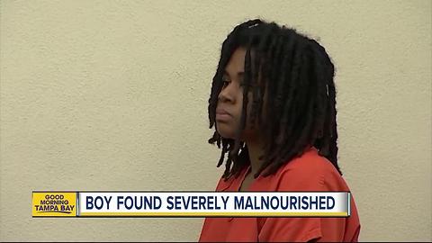 Boy found severely malnourished