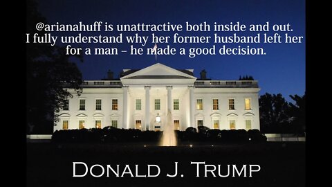 Donald Trump Quotes - @araianahuff's is unattractive both inside and out...