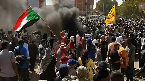 AFRICAN DIARY-PROTESTERS PUSHED BACK FROM SUDAN'S PRESEDENTIAL PALACE.